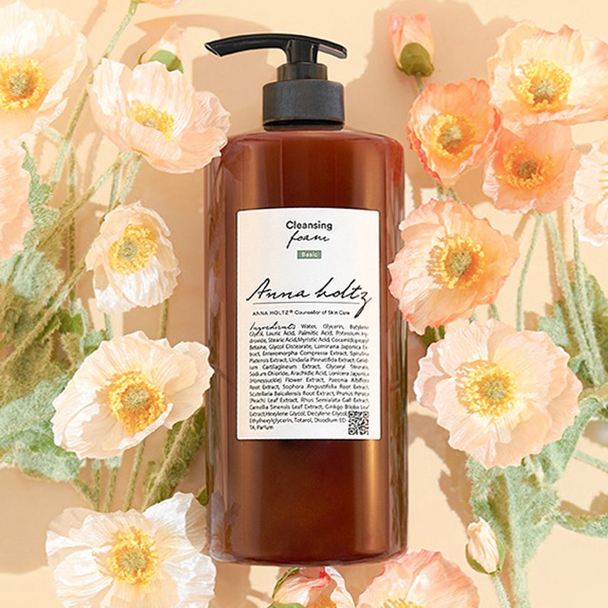 안나홀츠 리터폼 순한 대용량 일리터 폼클렌징 클렌징폼 1000ml